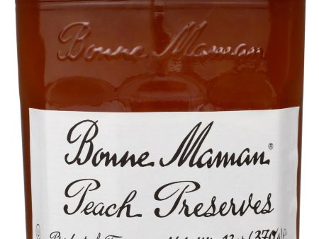 Bonne Maman Conserve - Peach - Case Of 6 - 13 Oz. Online Hot Sale