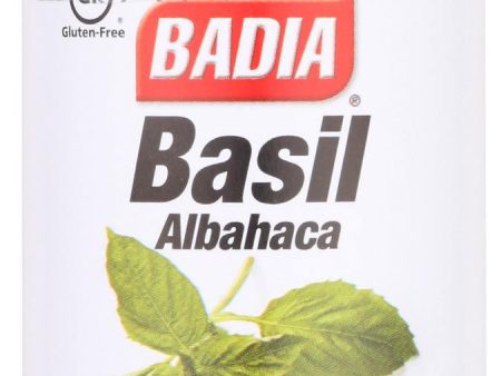 Badia Spices Sweet Basil - Case Of 12 - 0.75 Oz. For Sale