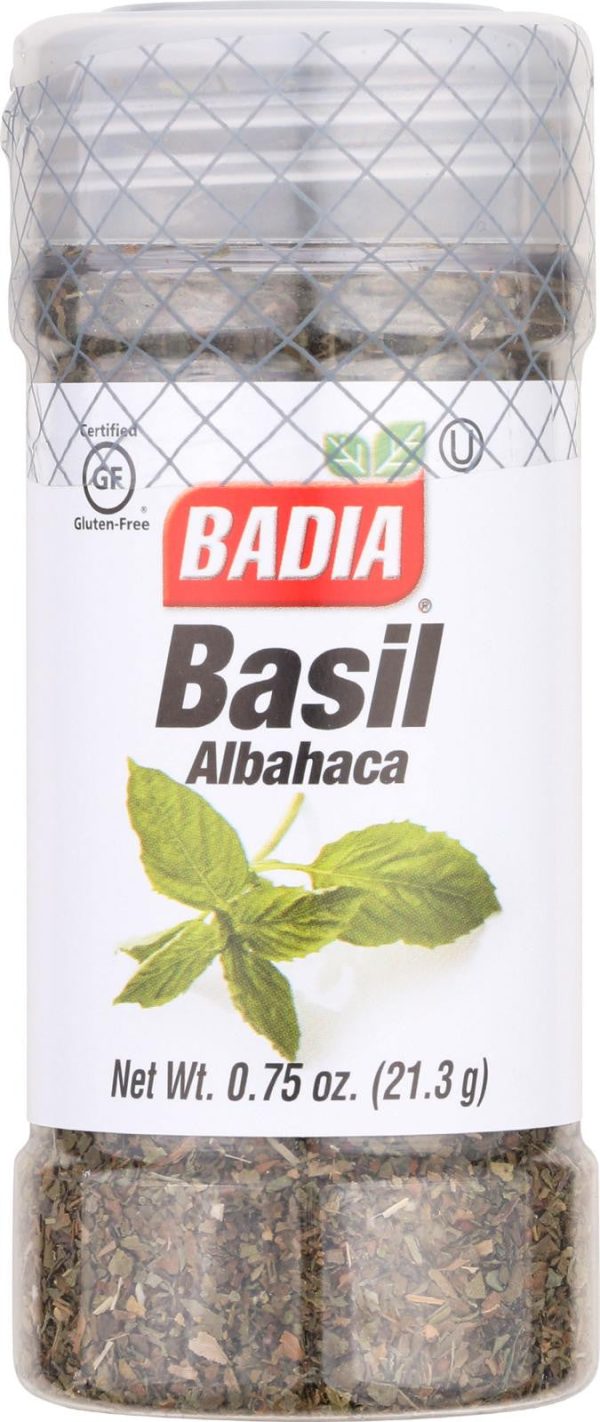 Badia Spices Sweet Basil - Case Of 12 - 0.75 Oz. For Sale