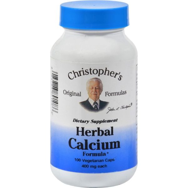 Dr. Christopher s Formulas Herbal Calcium Formula - 425 Mg - 100 Caps Sale