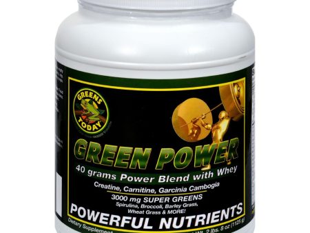 Greens Today Powerhouse Formula Cellular Energy - 2.8 Lbs Cheap