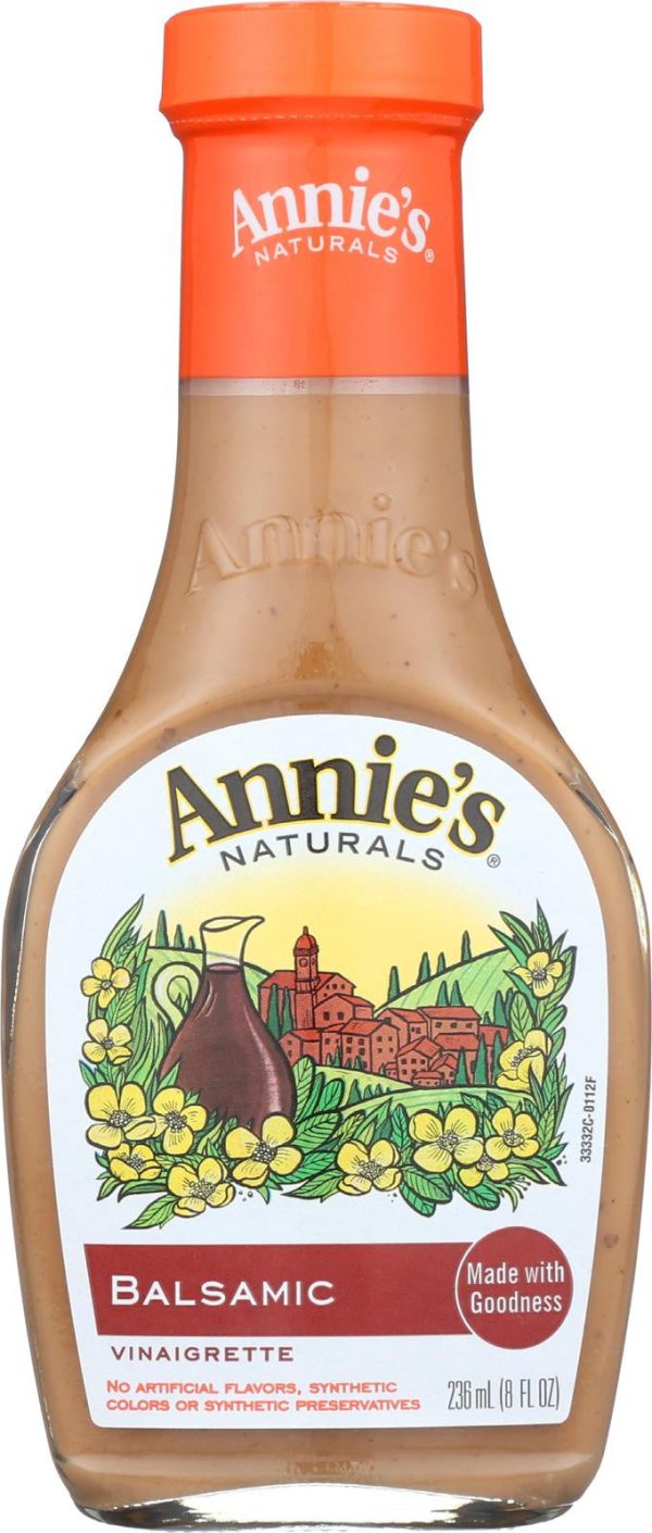 Annie s Naturals Vinaigrette Balsamic - Case Of 6 - 8 Fl Oz. Fashion