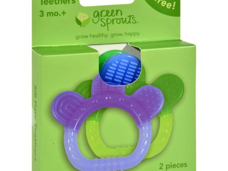 Green Sprouts Sili Paw Teether - 2 Pack Assorted For Cheap