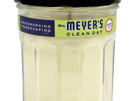 Mrs. Meyer s Soy Candle - Lemon Verbena - 7.2 Oz Candle Cheap