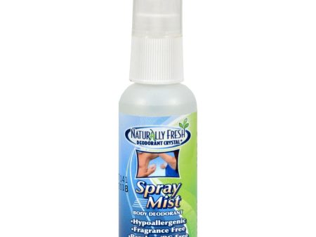 Naturally Fresh Crystal Body Deodorant Spray Mist - Case Of 30 - .83 Fl Oz Online Hot Sale