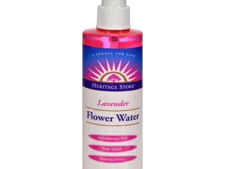 Heritage Products Flower Water Lavender - 8 Fl Oz Fashion