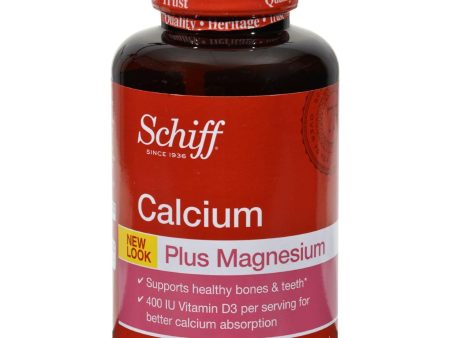 Schiff Natural Calcium Magnesium With Vitamin D - 100 Softgels on Sale