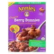 Annie s Homegrown Organic Berry Bunnies Oat - Corn And Rice Cereal - Case Of 10 - 10 Oz. Online Hot Sale