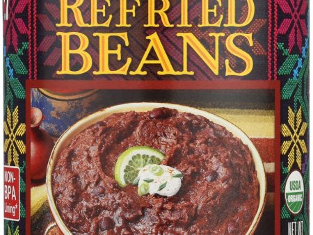 Amy s Organic Light In Sodium Refried Black Beans - Case Of 12 - 15.4 Oz. Cheap