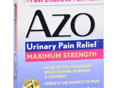 Azo Urinary Pain Relief - 24 Tablets For Sale