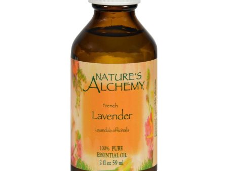 Nature s Alchemy 100% Pure Essential Oil French Lavender - 2 Fl Oz For Discount