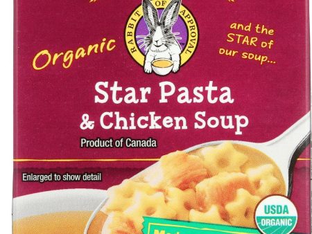 Annie s Homegrown Organic Star Pasta And Chicken Soup - Case Of 8 - 17 Oz. Discount