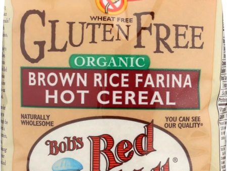 Bob s Red Mill Organic Brown Rice Farina Creamy Rice Hot Cereal - 26 Oz - Case Of 4 Fashion