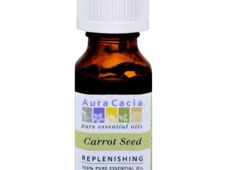 Aura Cacia Pure Essential Oil Carrot Seed - 0.5 Fl Oz Discount