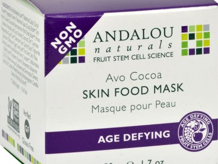 Andalou Naturals Skin Food Nourishing Mask Avo Cocoa - 1.7 Fl Oz Online now