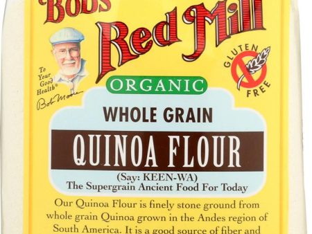 Bob s Red Mill Organic Quinoa Flour - 22 Oz - Case Of 4 Online Sale