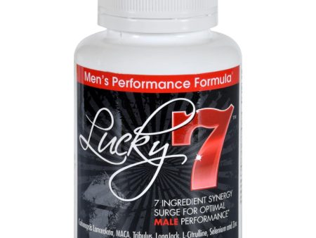 Lucky 7 Mens Performance Formula - Kyolic - 60 Capsules Online Sale