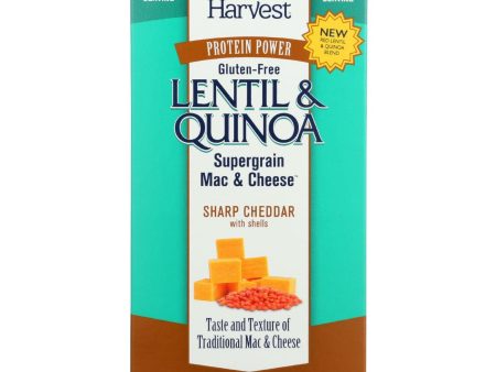 Ancient Harvest Mac And Cheese - Supergrain - Lentil And Quinoa - Sharp Cheddar With Shells - Gluten Free - 6.5 Oz - Case Of 6 Sale