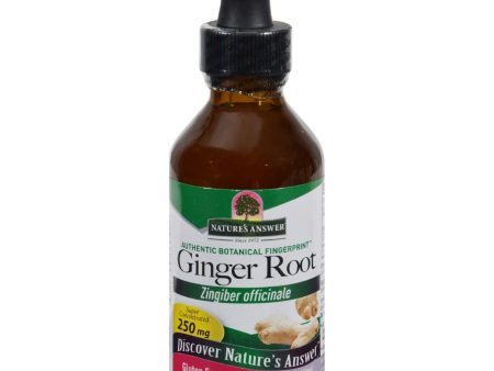 Nature s Answer Ginger Root - 2 Fl Oz Online Sale