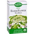 Alvita Teas Organic Elder Flower Tea Bags - 24 Bags Online now