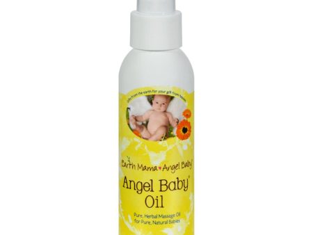 Earth Mama Angel Baby Oil - 4 Oz Supply