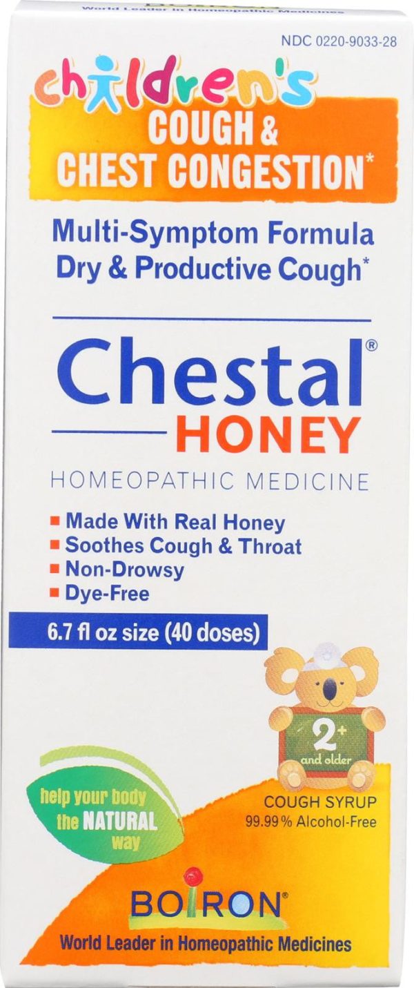 Boiron Chestal - Cough And Chest Congestion - Honey - Childrens - 6.7 Oz Online Sale