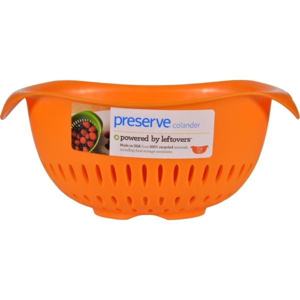 Preserve Small Colander - Orange - 1.5 Qt Online