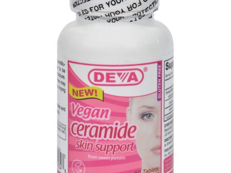 Deva Vegan Ceramide Skin Support - 60 Tablets Online Sale