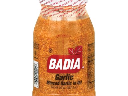 Badia Spices Minced Garlic In Oil - Case Of 6 - 32 Oz. Sale