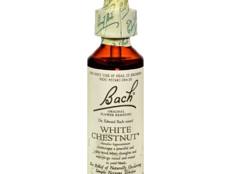 Bach Flower Remedies Essence White Chestnut - 0.7 Fl Oz Hot on Sale