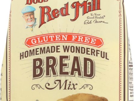 Bob s Red Mill Gluten Free Homemade Wonderful Bread Mix - 16 Oz - Case Of 4 Online now