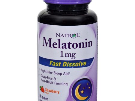 Natrol Fast Dissolving Melatonin - 1 Mg - 90 Tabs Online now