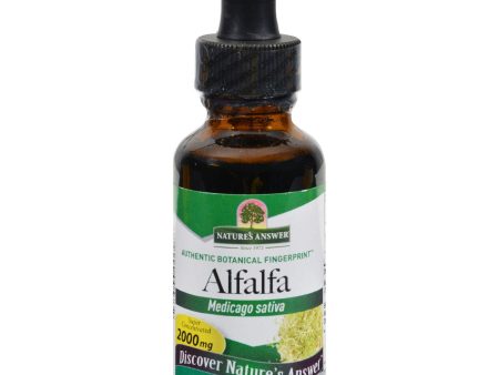 Nature s Answer Alfalfa Herb - 1 Fl Oz Discount