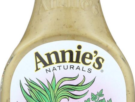 Annie s Naturals Organic Dressing Green Garlic - Case Of 6 - 8 Fl Oz. Supply