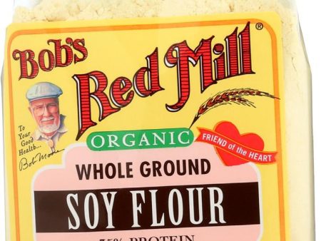 Bob s Red Mill Organic Soy Flour - 16 Oz - Case Of 4 Hot on Sale