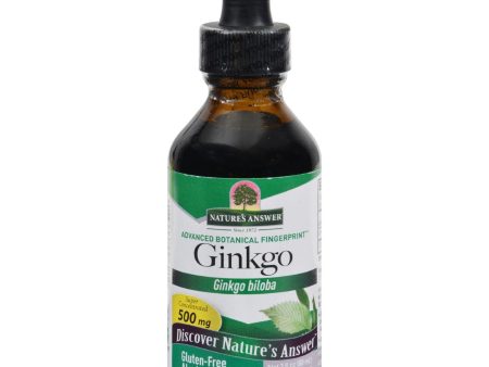 Nature s Answer Ginkgo Leaf Alcohol Free - 2 Fl Oz Online Hot Sale