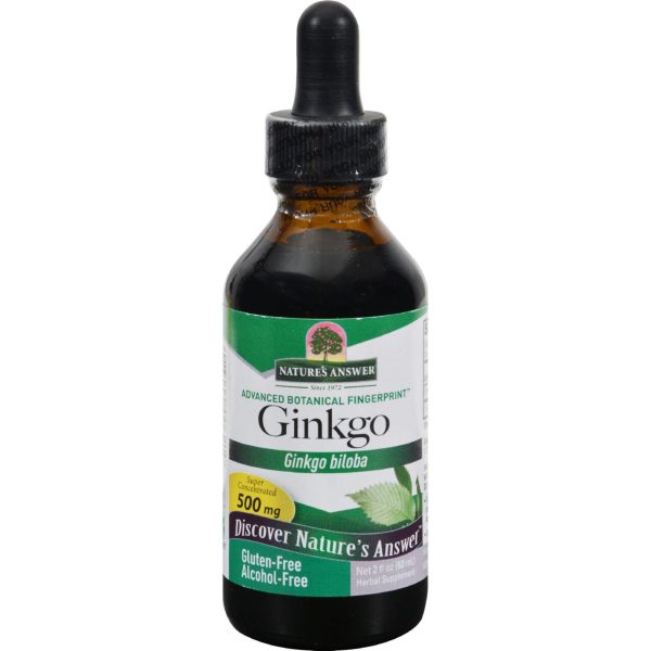 Nature s Answer Ginkgo Leaf Alcohol Free - 2 Fl Oz Online Hot Sale