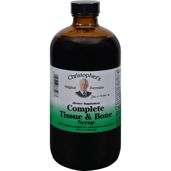 Dr. Christopher s Formulas Complete Tissue And Bone Syrup - 16 Oz Sale