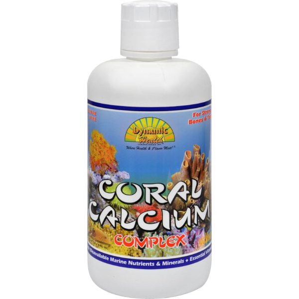 Dynamic Health Coral Calcium Complex Okinawan - 32 Fl Oz For Discount