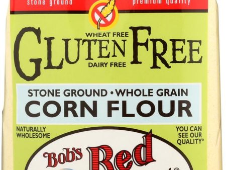 Bob s Red Mill Gluten Free Corn Flour - 24 Oz - Case Of 4 For Cheap