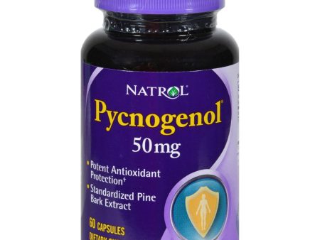 Natrol Pycnogenol - 50 Mg - 60 Capsules For Sale