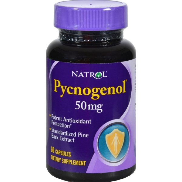 Natrol Pycnogenol - 50 Mg - 60 Capsules For Sale