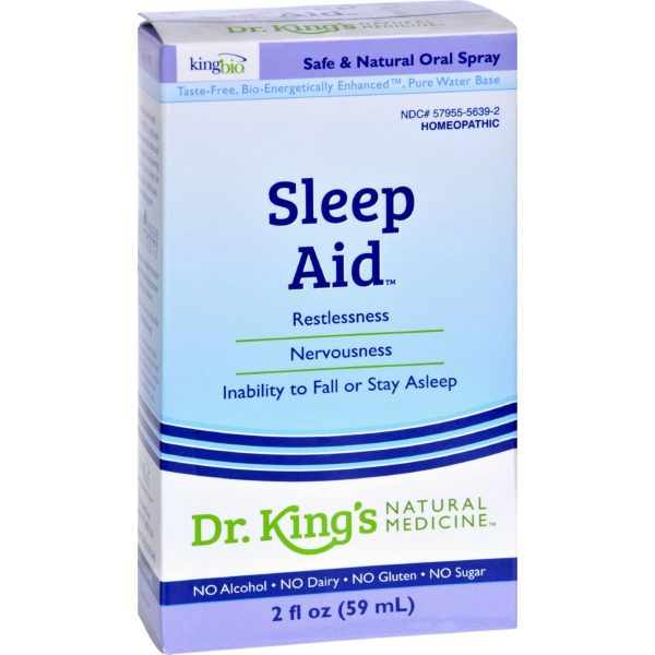 King Bio Homeopathic Sleep Aid - 2 Fl Oz For Discount