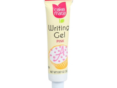 Cake Mate Decorating Gel - Pink - .67 Oz - Case Of 6 on Sale