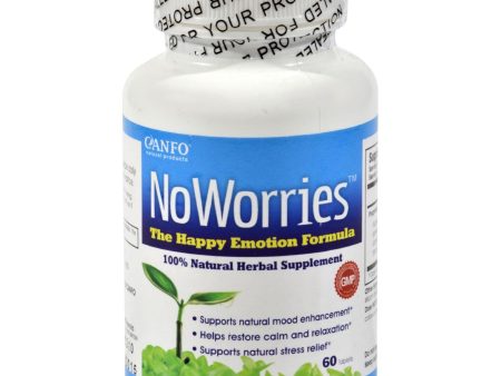 Canfo Natural Products Noworries - 60 Tablets For Sale