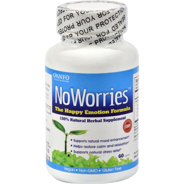 Canfo Natural Products Noworries - 60 Tablets For Sale