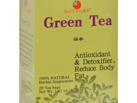 Health King Green Tea - 20 Tea Bags Online now