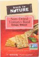 Back To Nature Crackers - Sundried Tomato Basil Crispy Wheat - Case Of 6 - 8 Oz. Online Sale