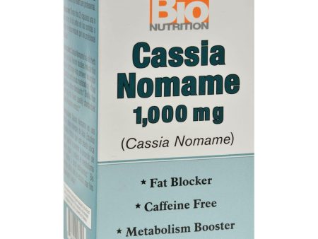 Bio Nutrition Cassia Nomame - 1000 Mg - 60 Vegetarian Capsules Fashion