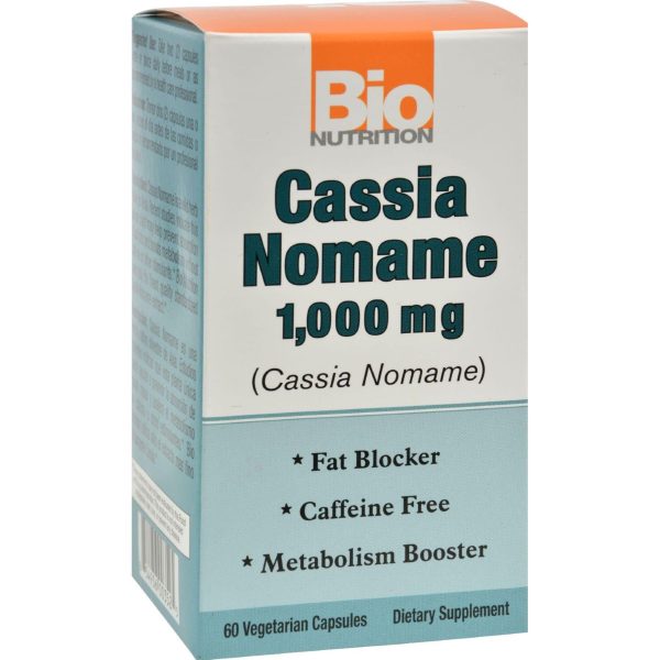 Bio Nutrition Cassia Nomame - 1000 Mg - 60 Vegetarian Capsules Fashion